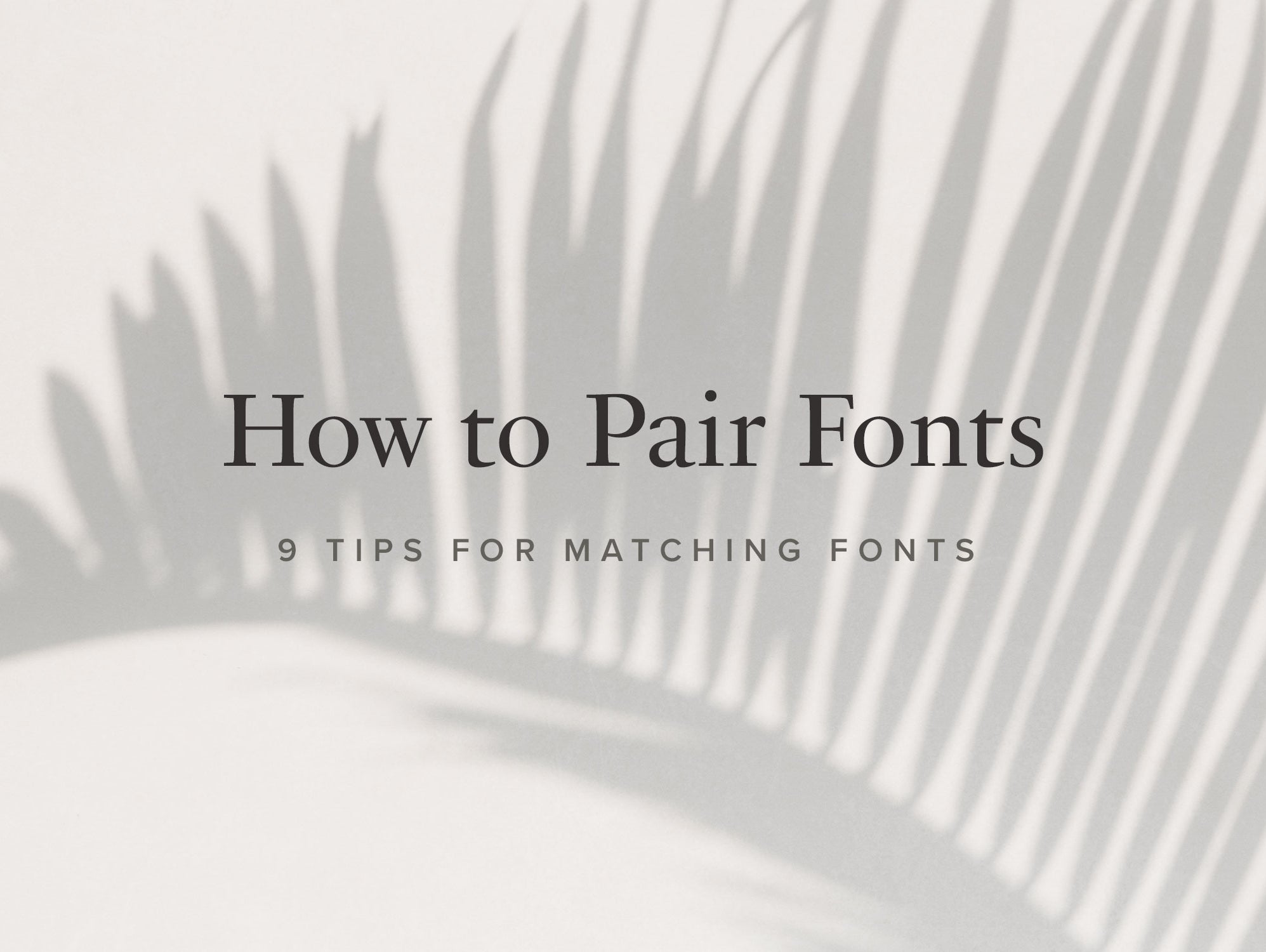 Master the Art of Font Pairing: Tips and Tricks for Graphic Designers