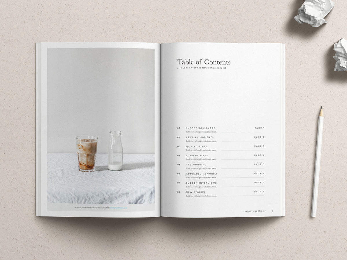 Creating an Automated Table of Contents in Adobe InDesign – Ruben Stom ...