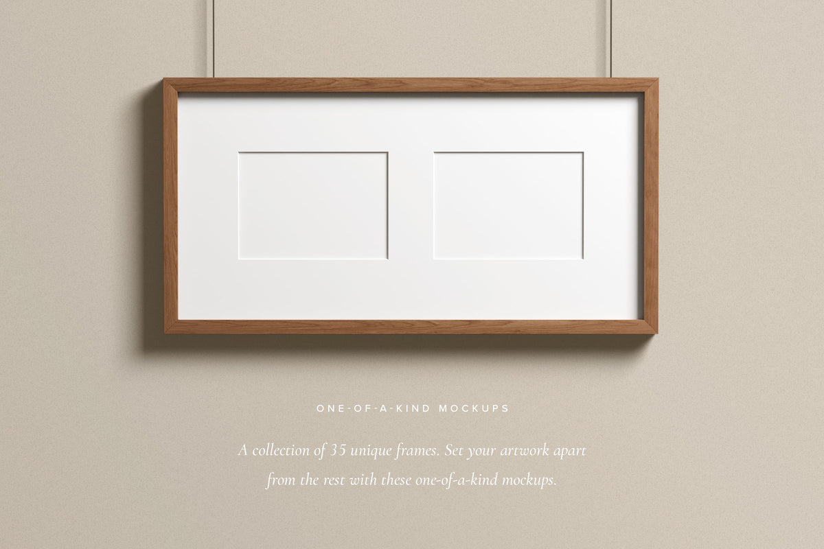 Unique Frame Mockup Collection – Ruben Stom Design