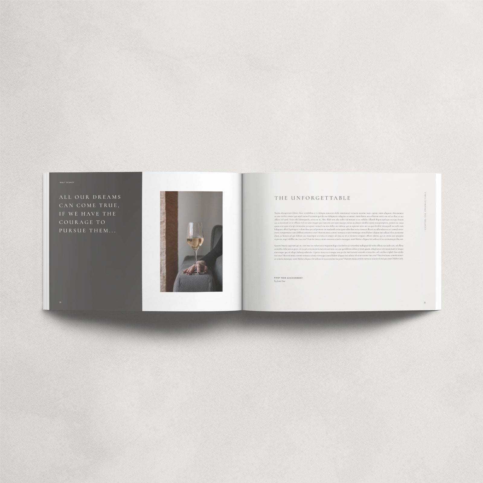 Modern Sans Book Template – Ruben Stom Design