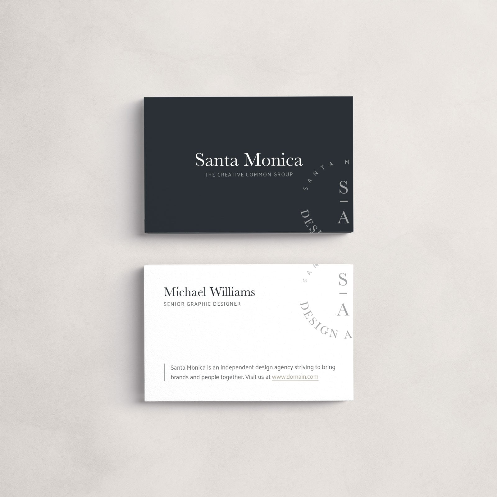 Santa Monica Business Cards